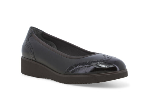 Melluso Décolleté Comfort Invernale Zeppa Tomaia Pelle